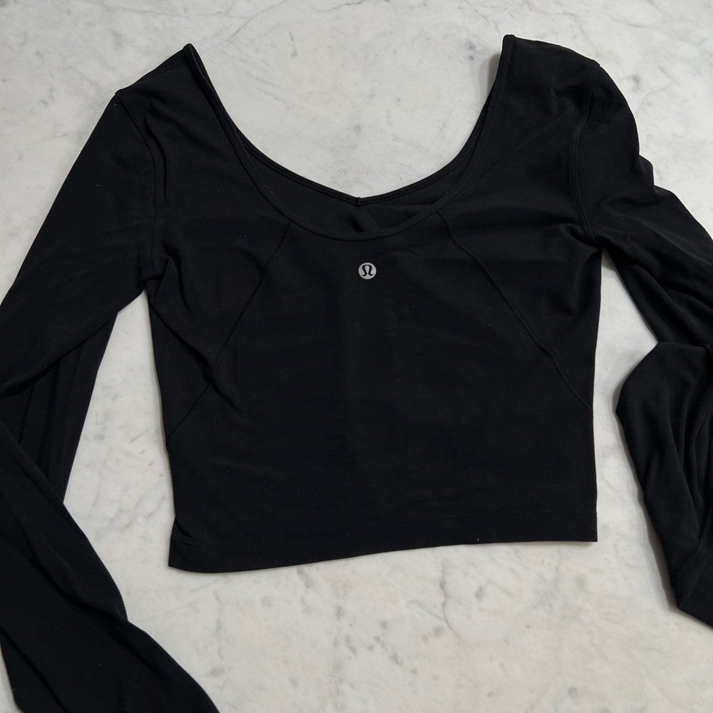 lululemon athletica Black align Long Sleeve